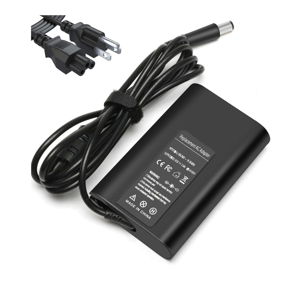 Dell 65W Large Barrel Laptop Charger AC Adapter PA-12 LA65NS2-01 19.5V 3
